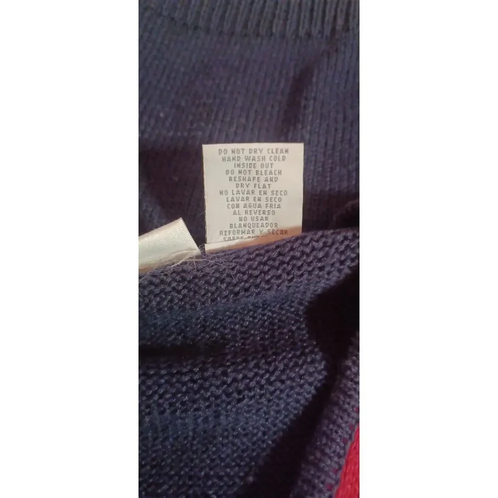 VTG Capacity Teddy Bear Christmas Sweater Vest Women's Size Medium Grannycore - Picture 6 of 6